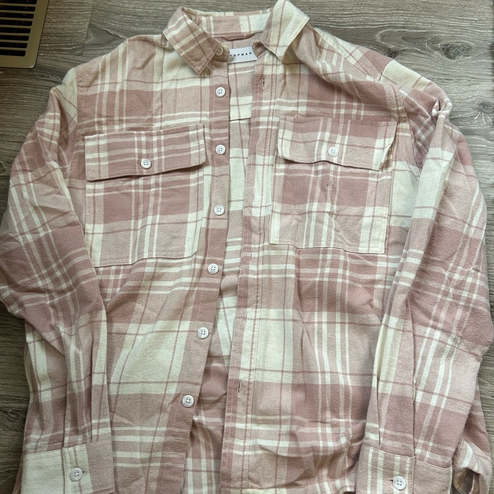 Topman Medium Flannel Shirt